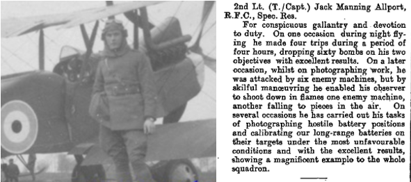 Capt. J.M. Allport: ‘Aerial Reconnaissance o …