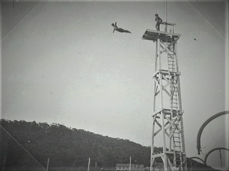 The high flying (and diving) Capt. Jack Allport.