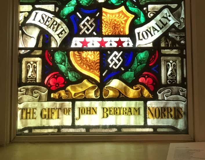 ‘Viewing Norris’ memorial window