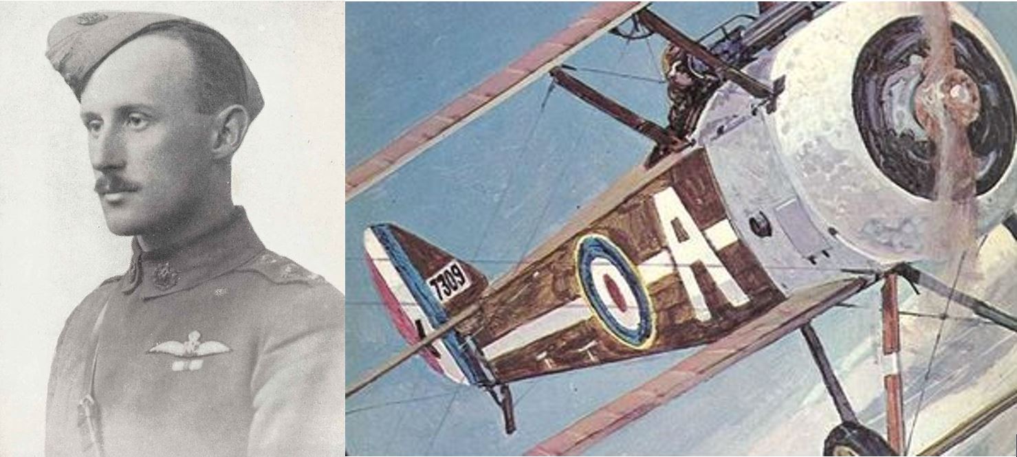 Capt. Taylor & ‘The doomed Rumpler&#8217 …
