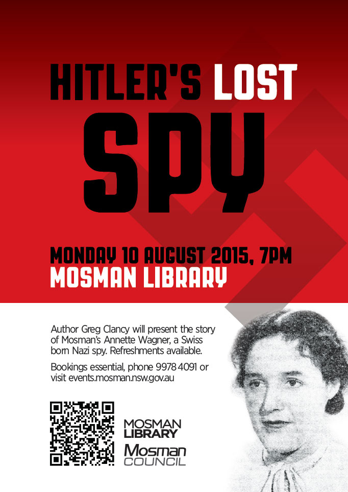 Hitler’s Lost Spy: Mosman’s Nazi Spy