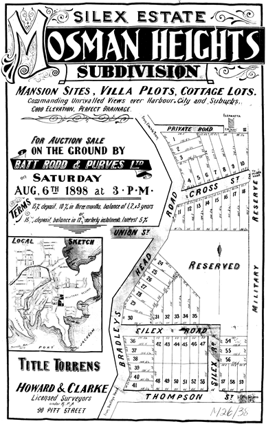 Silex Road, Mosman….