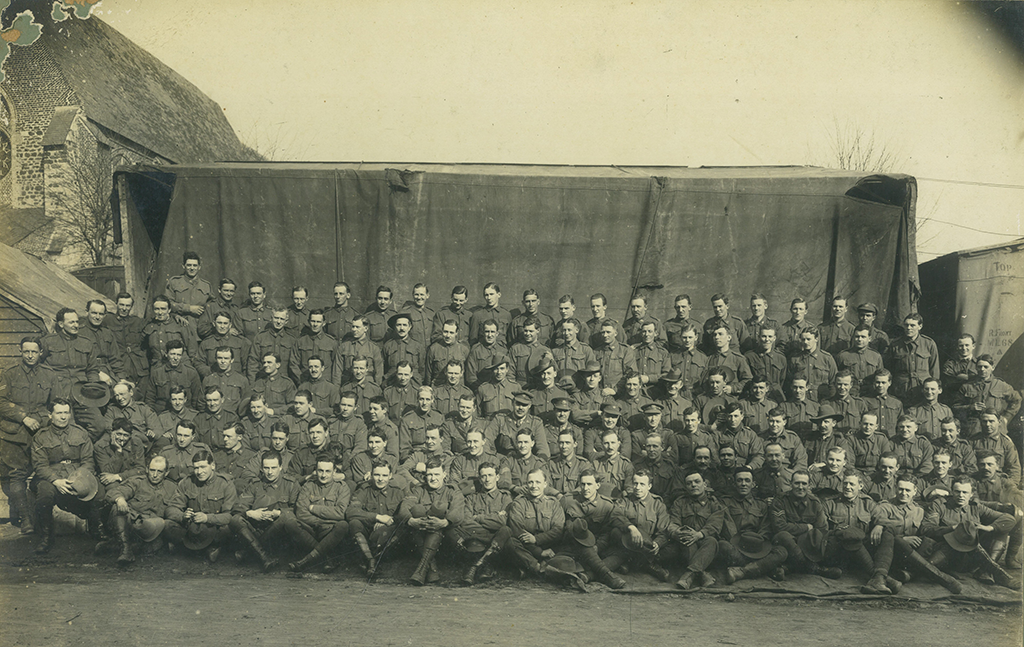 Unknown regiment part of the Charles Lawrence Pollard archive