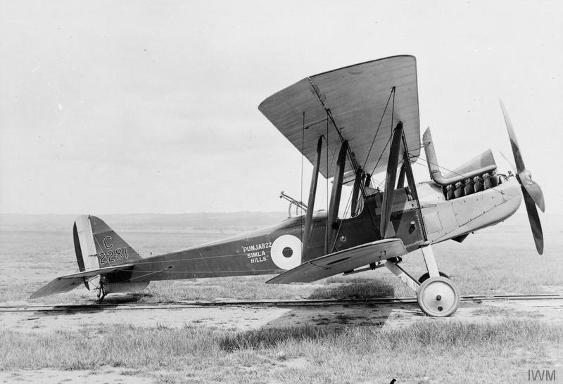 Royal Aircraft Factory R.E.8 two-seat corps reconnaissance aircraft. © IWM (Q 68147)