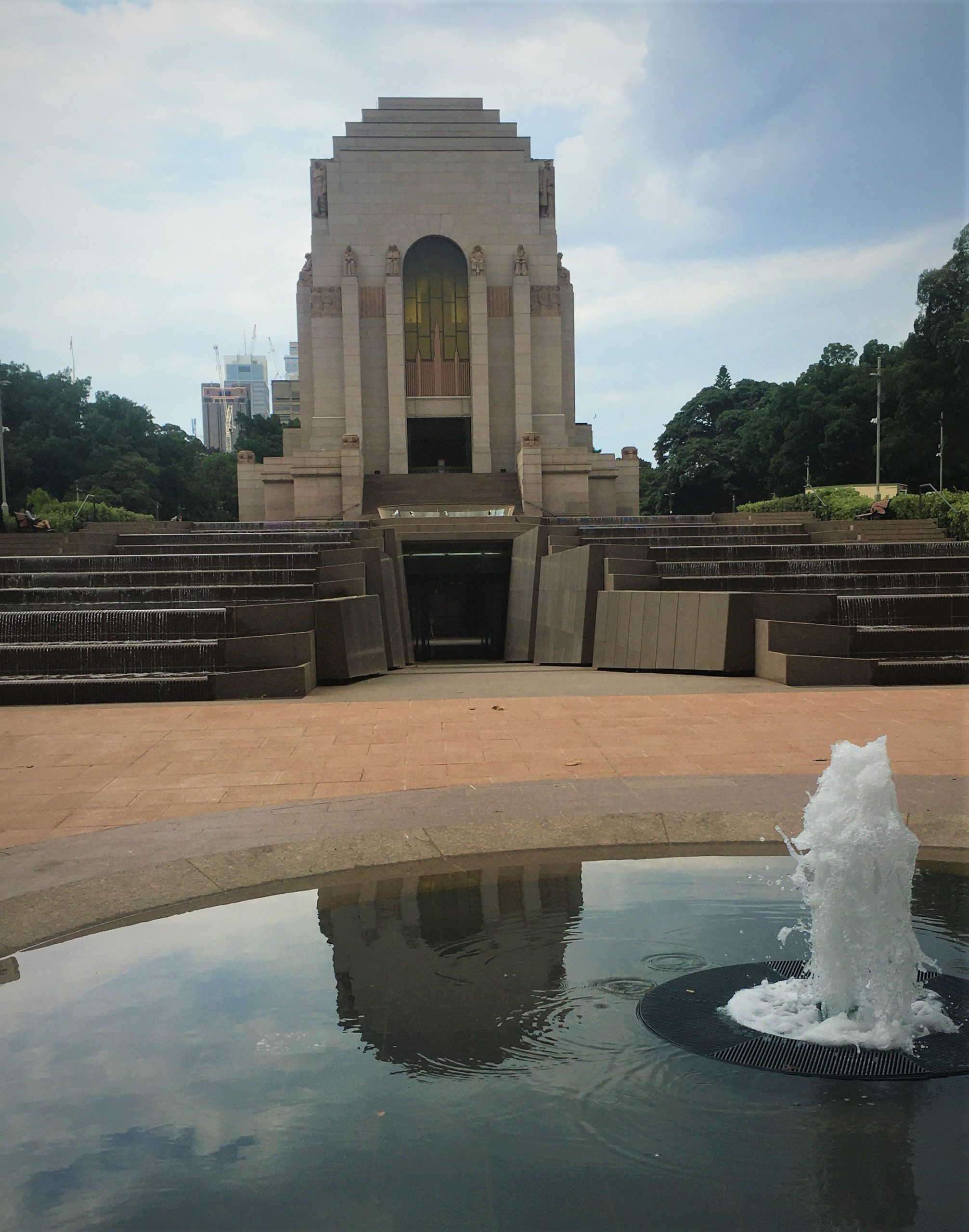 A day at the Hyde Park ANZAC Memorial